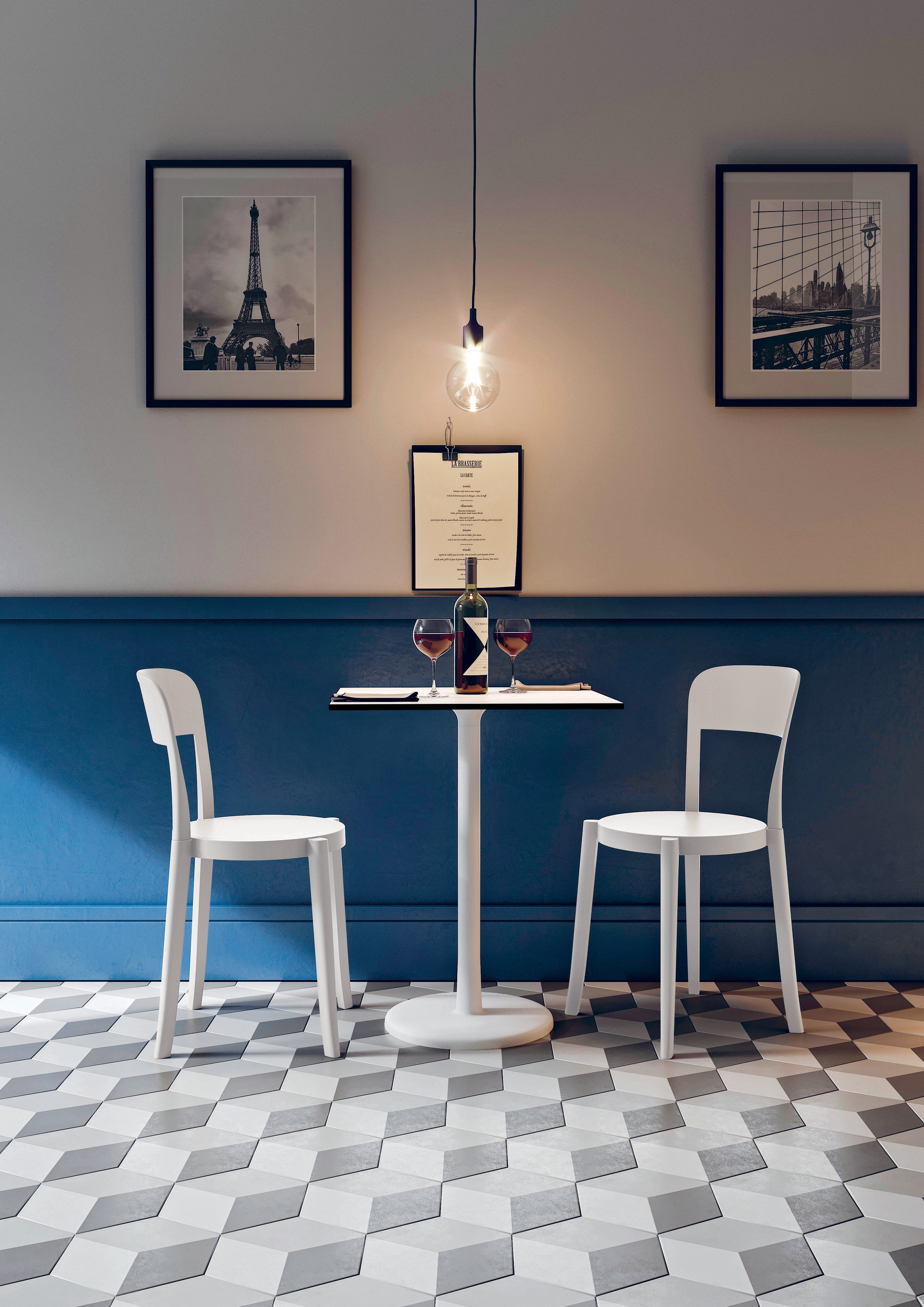 Sedia Torre per interni ed esterni – Re-Born con lievi imperfezioni 